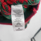 Holiday Time Llama Ugly Christmas Sweater Red Fair Isle 3D Novelty Large 42-44