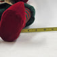 Santa Shelf Sitter Figurine with Puppy on his Shoulder Vest & Coat w Sweatpants