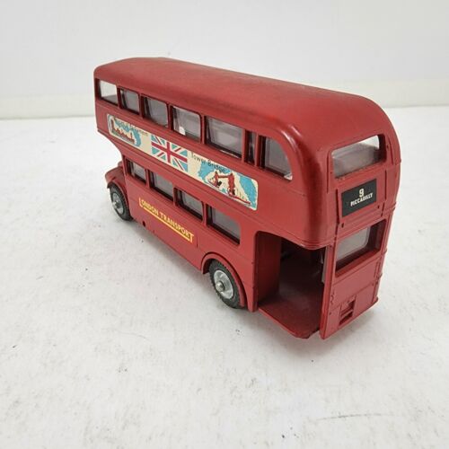 Budgie Toy London Transport Bus Double Decker Red Diecast Routemaster 64 Seater