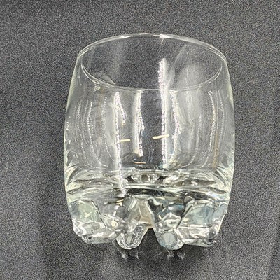 Set of 2 Bormioli Rocco Galassia Rocks Low Ball Barware Juice Glasses 8 oz Italy