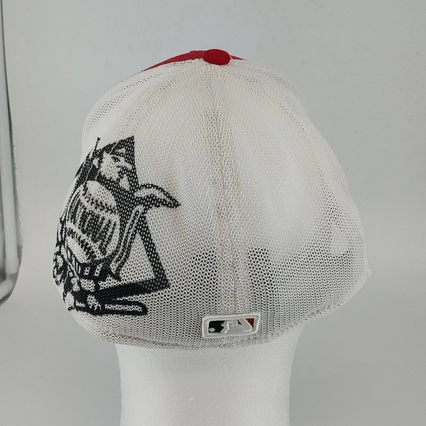 Cincinnati Reds New Era Trucker Hat Red White Mesh MLB Cap