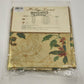 Holly Lame' Holiday Oval Tablecloth Floral 100% Polyester RN65449 60"x84" Taiwan