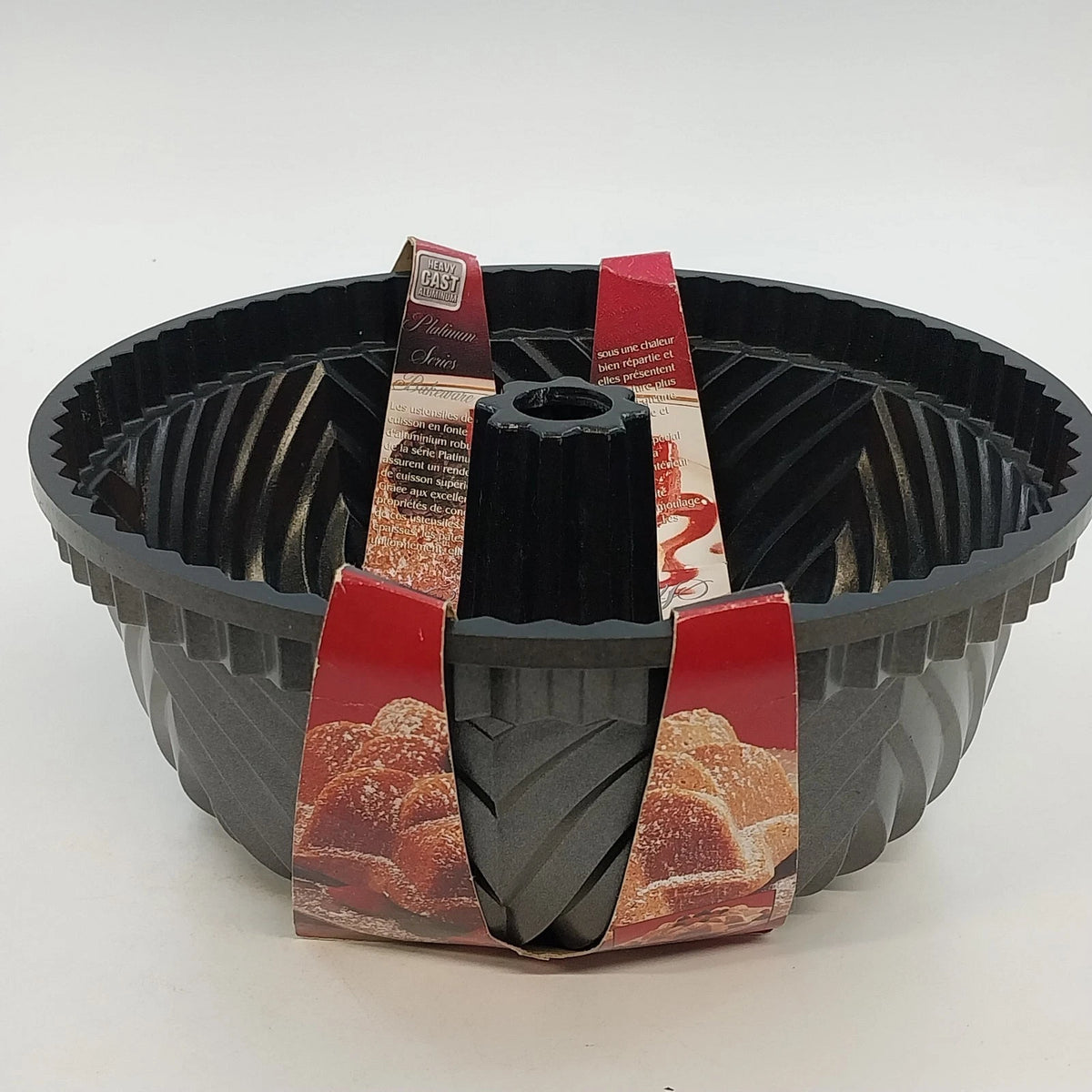 Nordic Ware Star Bundt Pan 53137 Platinum Series Cast Aluminum 10-12 Cup USA Vtg