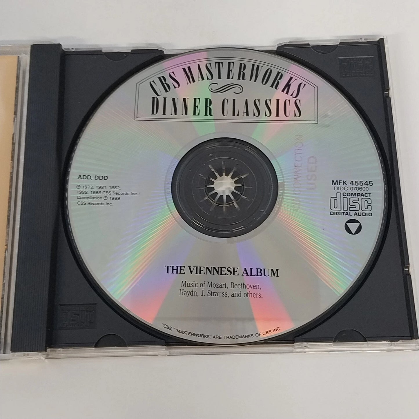CBS Masterworks Dinner Classics 7 CD Lot Classical Music French Italian Japanese