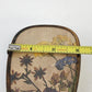 Floral Vanity Hair Brush 10.5 Inch Silver Shabby Chic