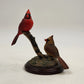 Backyard Brilliance Northern Cardinals Audubon Coll by Richard Lawson Numbered