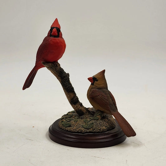 Backyard Brilliance Northern Cardinals Audubon Coll by Richard Lawson Numbered