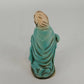 Nativity Kneeling Mary Figure 6" Hand Painted Resin Christmas Church Decor Korea