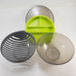 Pampered Chef Salad Cutting Bowl Set 100086 Green Lunch Prep Serve with Dressing