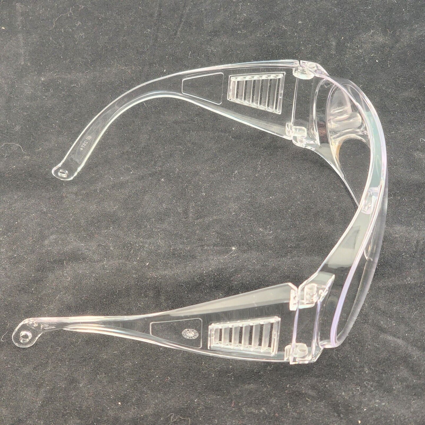ERB Spec Visitor Safety Glasses OTG Fits over Most Rx Glasses UV Protection Z87+ (Clear, Clear)