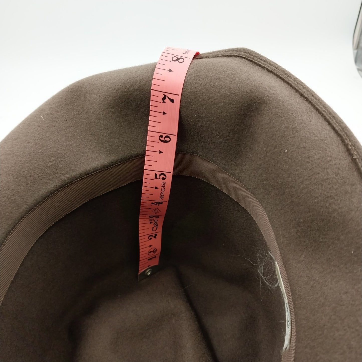 Mr Josephs Original Brown Fedora Felt Coche Hat w Multicolor Feathers New York