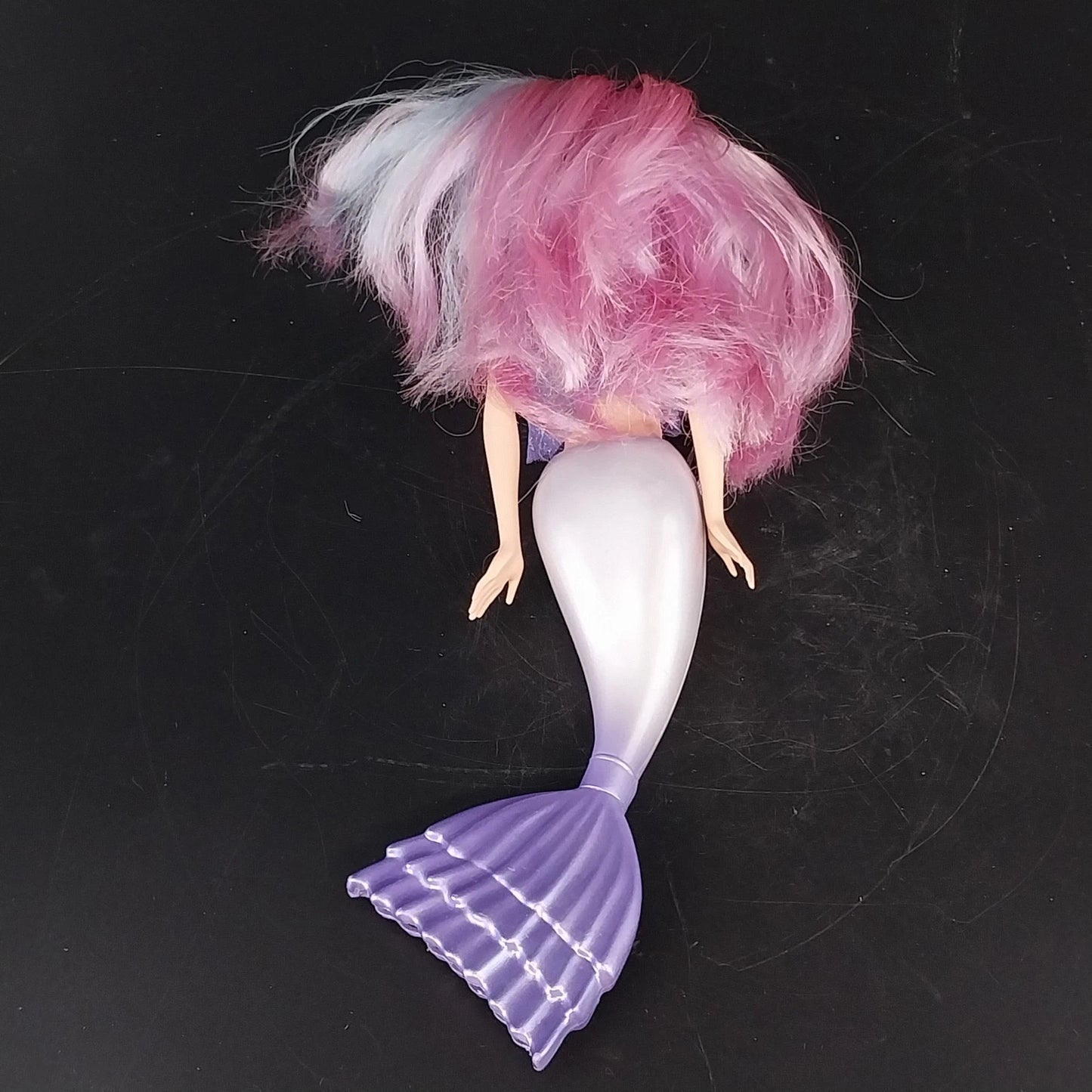 Mattel Barbie Mermaid Doll Purple Hair Glitter Top Y2K Fantasy