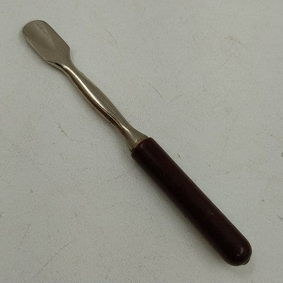 Silver Dental Periosteal Elevator Bone Spoon Surgical Instrument Phenolic Handle