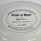 Franklin Mint Puss 'N Boot Bryan Moon Fine Porcelain Plate Limited Edition COA