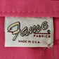 Raspberry Waist Server Apron 3 Pockets Poly/Cotton 11"L x 23" Fame Fabrics F9