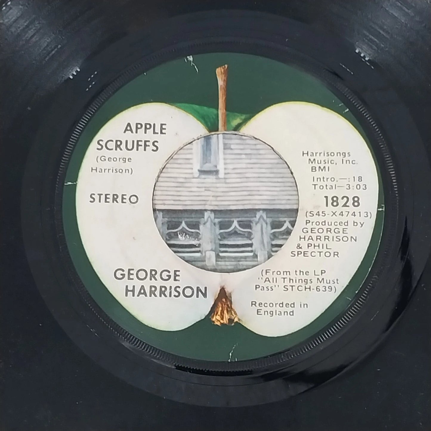 George Harrison What Is Life 45 RPM Vinyl Apple Records 1971