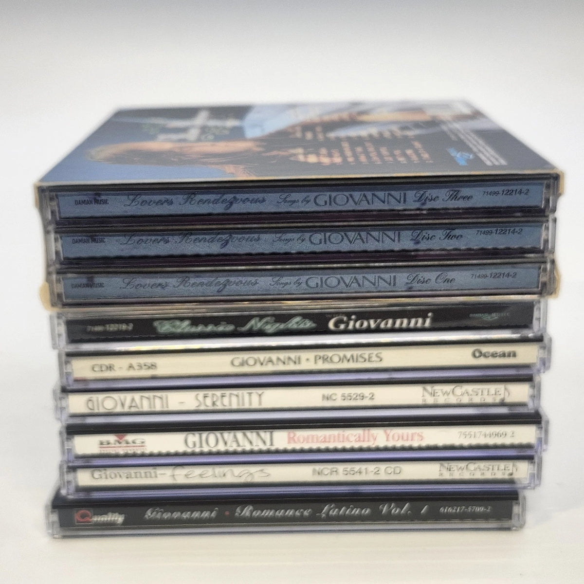 Giovanni Marradi CD Collection Lot 9 Romance Piano Instrumental Classical Music