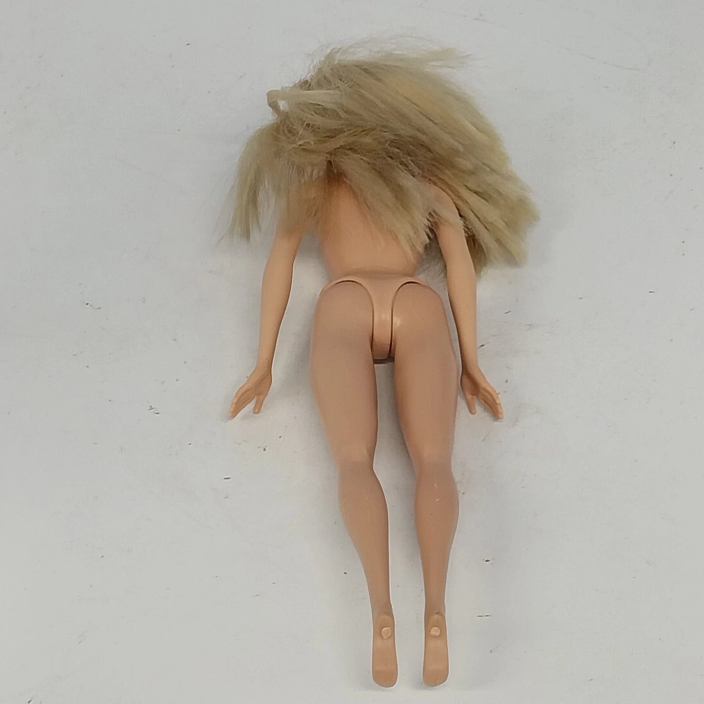 Mattel Barbie Blonde Doll Pink Lips Bendable Knees 2005 Head 2006 Body Nude Y2K