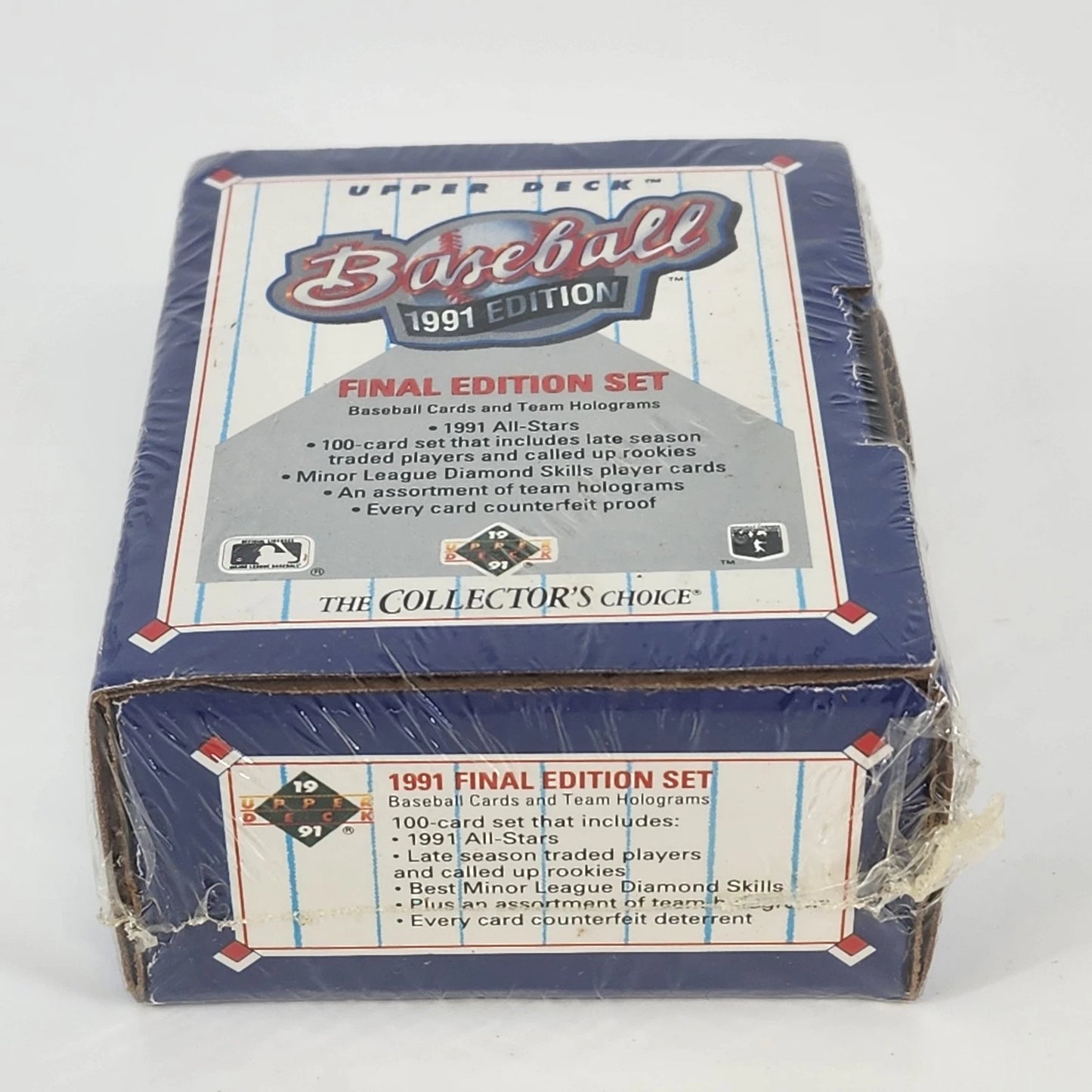 1991 Upper Deck Baseball Cards Final Edition Set Complete New Sealed 100 Cards