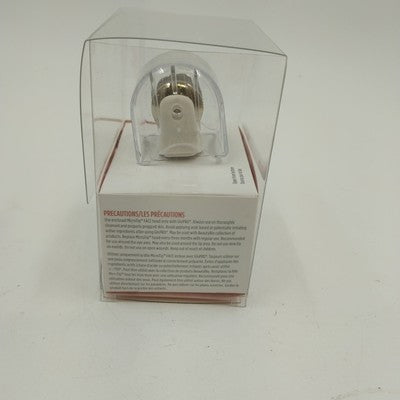 BeautyBio GloPRO Silver Face MicroTip Head Anti-Aging Tool NIB