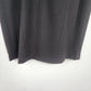 Chelsea Theodore Black Pencil Skirt Women's 10 Faux Leather Panel Zip China