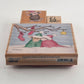 Stampabilities Santa's Little Helper Cuddly & Warm Wooden Mounted Rubber Stamps