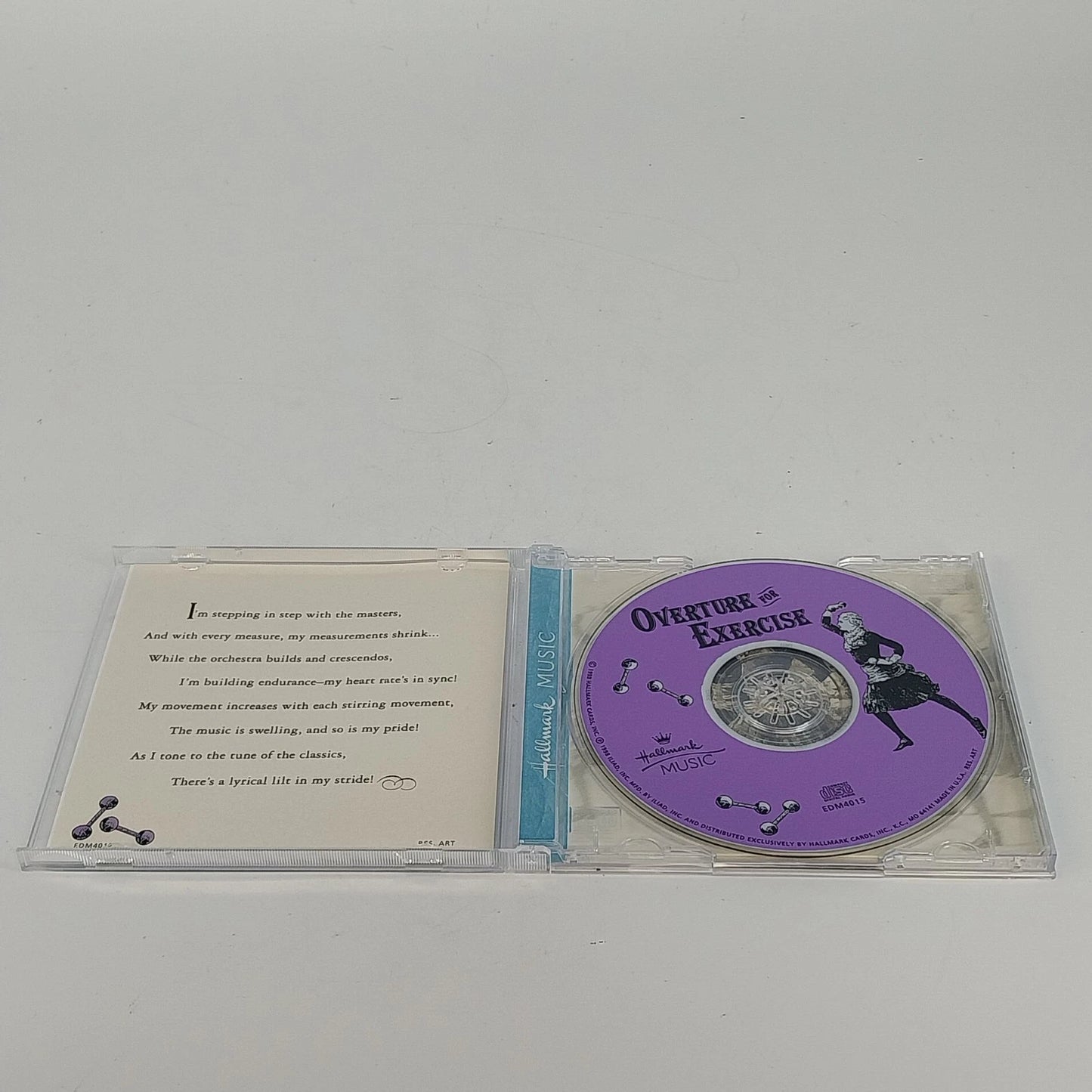 Hallmark Music Overture for Exercise CD 1998 Classical Workout Various Artists