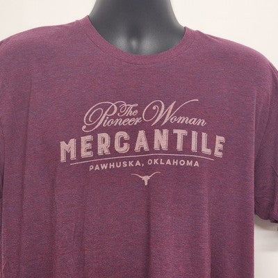 Pioneer Woman Mercantile T-Shirt XL Pawhuska OK Souvenir Tee USA Women’s