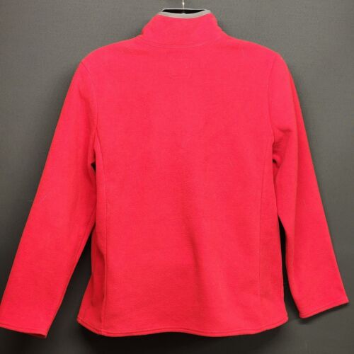 Old Navy Red Polyester Half Zip Pullover XL Classic Fit Polyester Vintage Style