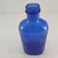 Cobalt Blue Glass Charles H Phillips Milk of Magnesia Antique Bottle 7" Tall