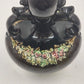 Peters & Reed Pottery Garland Floral Dual Handle Squat Vase 9" Craft Art