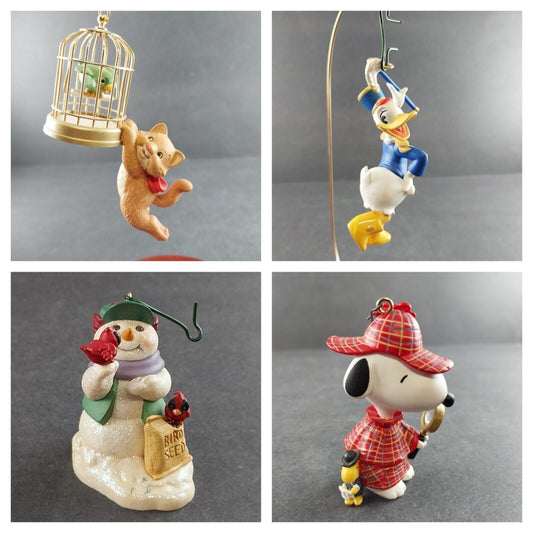 4 Hallmark Keepsake Collector's Series Christmas Ornaments from 2000 Boxed Vtg