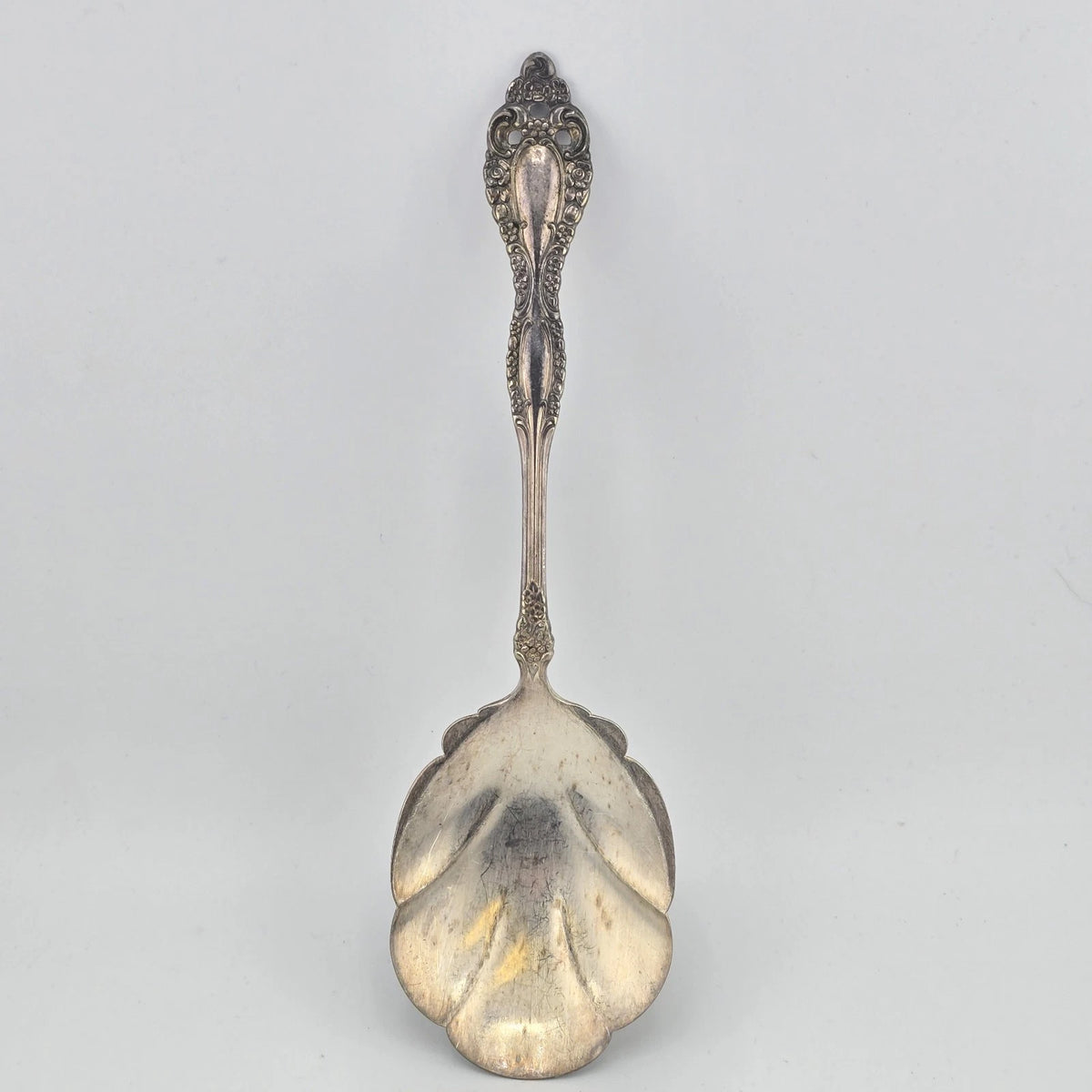 1881 Rogers Oneida Flirtation Silverplate Serving Utensils 6 Pc Lot Vintage