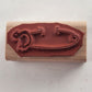 Set of 7 Stampin' up! Rubber Stamps Wooden Mounted Cuddles and Tickles Design