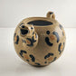 Urban Outfitters Leopard Tea Pot Headed Spout Tail Handle Dishwasher Microwave