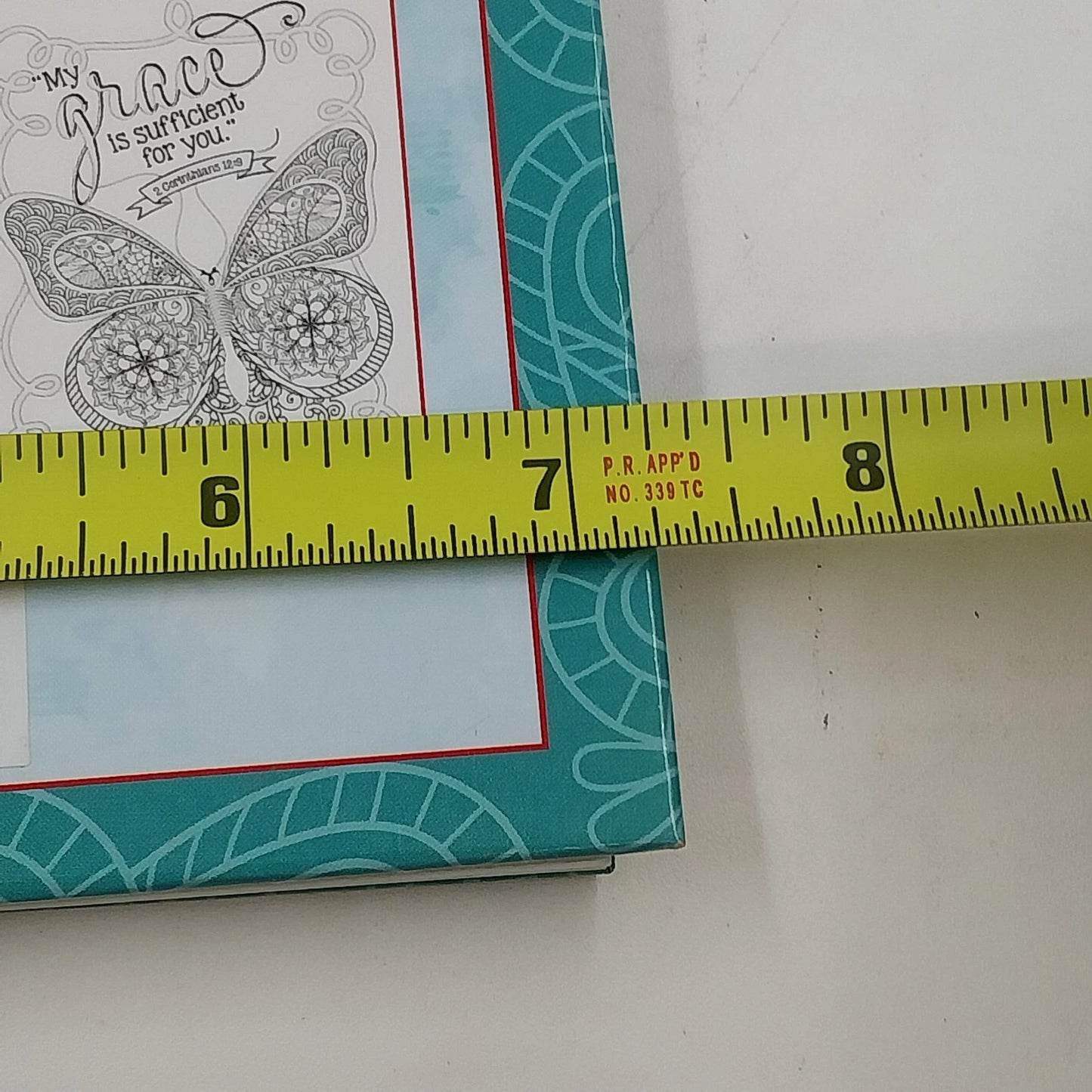 Inspirational Coloring Mom Book Hardcover Christian Scripture Quotes Ring Bound