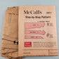 McCall's 2011 Vintage Sewing Pattern '69 Women's Lightly Fitted Dress Size 18.5
