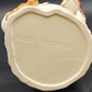 Ceramic Snowman Cookie Jar 13" w/ Birdhouse, Deer, Squirrel, Hat & Bowtie