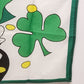 St Patrick Day Garden Flag Leprechaun Shamrock Pot'O'Gold Yard Decor 29"w x 41"h