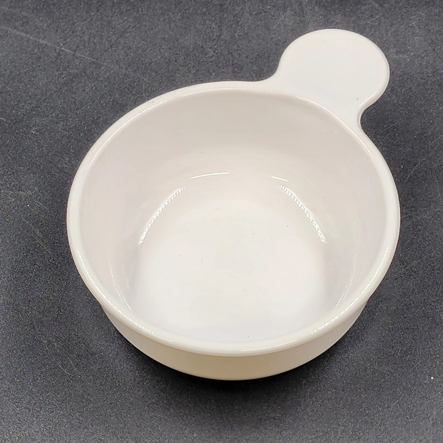 Corning Ware Grab-It Bowl P-150 White Pyroceram 12 oz 0.4 Liters with Handle USA
