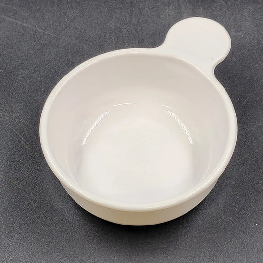 Corning Ware Grab-It Bowl P-150 White Pyroceram 12 oz 0.4 Liters with Handle USA