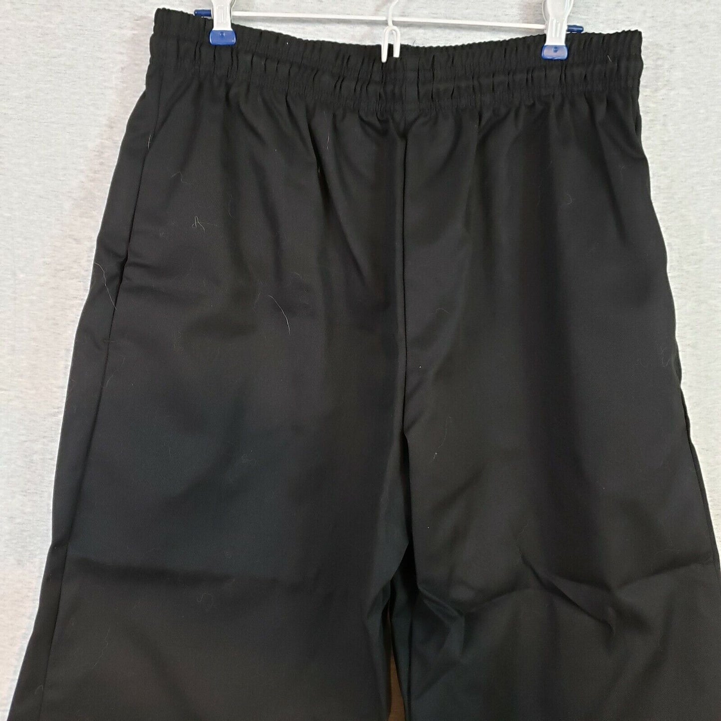 Black Chef Baggy Pants 2XL Unisex C15 Fame Fabrics Elastic Waist Pockets 81124