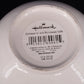 Hallmark Snowflake Mixing Bowl Merry Christmas Ceramic Bowl