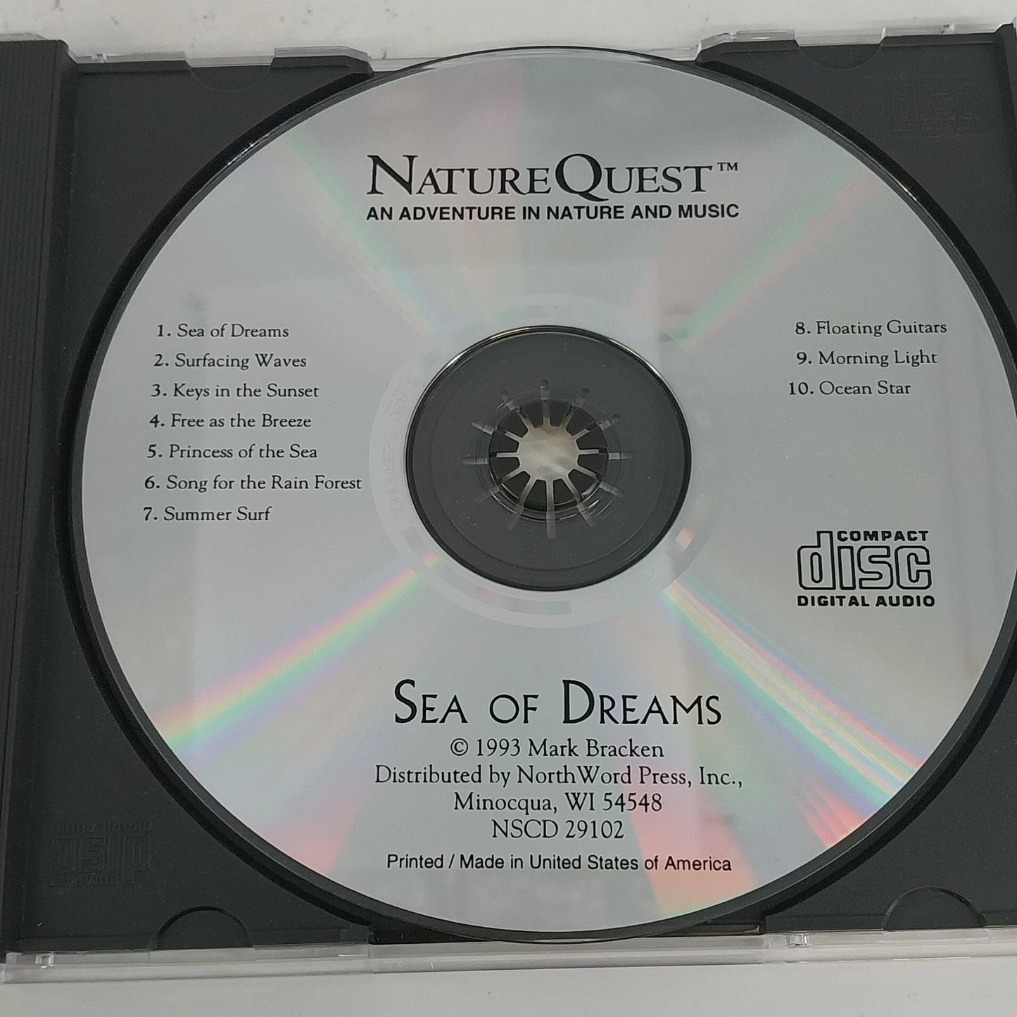 NatureQuest Sea of Dreams Island Adventure & Magic Moments 3 CD Relaxation 1990s