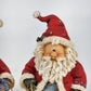 Vintage Don Mechanic Resin Santa Figurines Set Birdhouse Tree