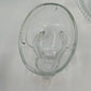 Indiana Glass Confections Bunny on Nest Candy Dish Clear Crystal w Lid USA Vtg