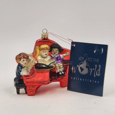 Kurt Adler 1999 Ornament Blown Glass Ray Stevens Everything Is Beautiful Joy to The World