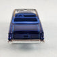 1997 Matchbox 1957 Chevrolet Bel Air Convertible Blue 1 66 Scale