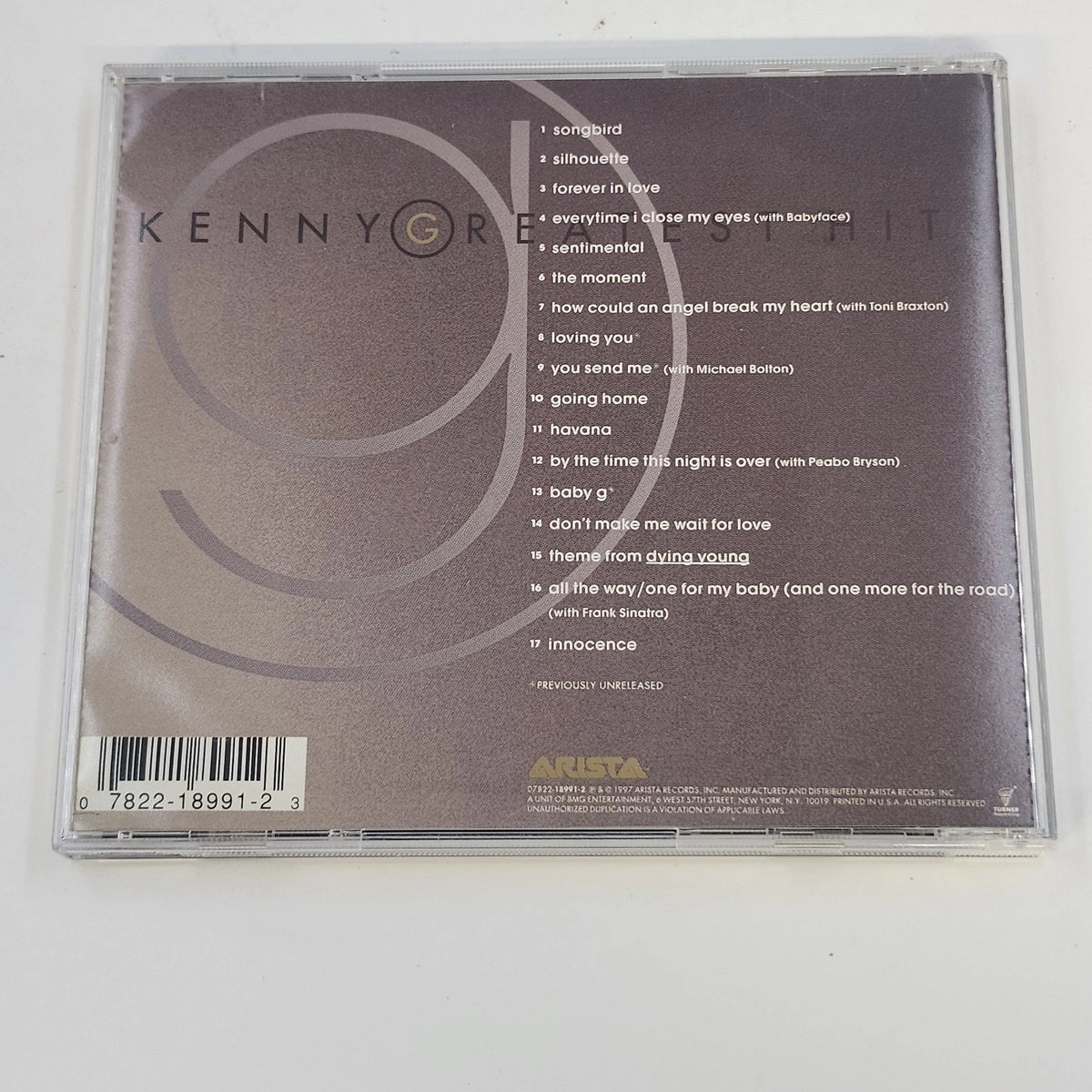 Kenny G CD Lot 5 G Force Silhouette The Moment Greatest Hits Paradise Jazz Vtg