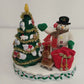 Avon A Wonderful Countdown Christmas Talking Lighted Snowman Advent Tree 23 Pc